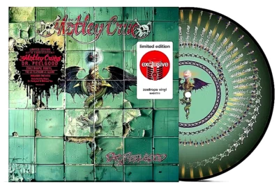 Motley Crue Dr Feelgood ZOETROPE Colored Vinyl Ltd Edition Picture Disc New - Image 1 of 4