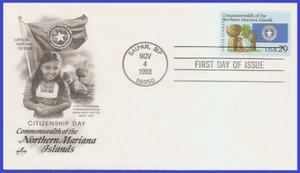 Islas Marianas EE. UU. 5 #2804 U/A ARTCRAFT FDC - Imagen 1 de 1