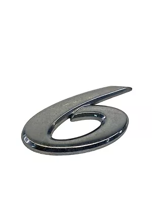 2003-2008 Mazda6 Mazda 6 Rear Trunk Deck Lid Six 6 Nameplate Ornament Logo OEM - Image 1 of 4