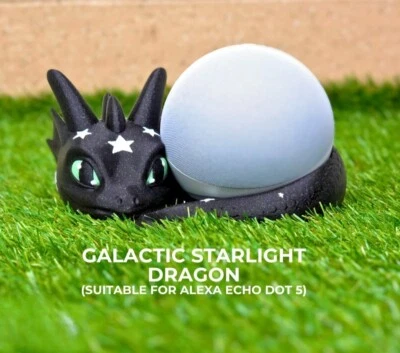 Drachen Halterung für Amazon Alexa Echo Dot 5. Smart Speaker Sprachassistent - Bild 1 von 4