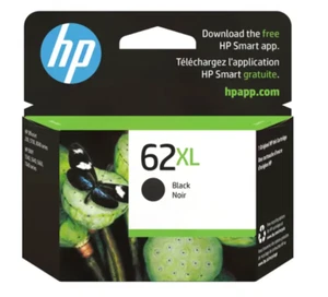 HP 62XL High Yield BLACK Ink Cartridge - C2P05AN - $52.99 - Picture 1 of 15