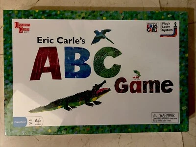 Eric Carles's ABC Board Game Preschool Play And Learn System *NEW-Factory Sealed - Image 1 of 2