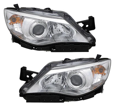 For 2008-2009 Subaru Impreza Headlight Halogen Set Driver and Passenger Side - Image 1 of 2