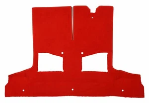 1994-1996 Corvette C4 CONVERTIBLE OEM Rear Deck Carpet Torch Red GM# 10238493 - Picture 1 of 3