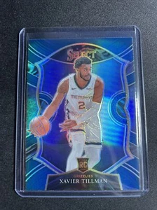 2020-21 Select Basketball Blue Retail Silver Prizm Xavier Tillman RC Concourse - Picture 1 of 2
