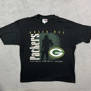 Vintage Green Bay Packers T Shirt NFL Football Chalk Line Size XL - Picture 1 of 8