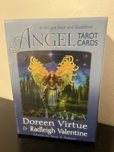 Angel Tarot Cards by Doreen Virtue & Radleigh Valentine 78 Cards & Guidebook NIB - Picture 1 of 3