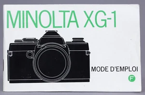 Bedienungsanleitung für Minolta XG-1 (Ref# P-275) - Bild 1 von 6