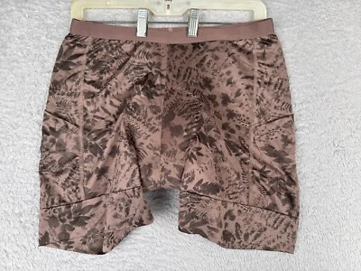 Pantalones Cortos de Ciclismo REI Adultos Grandes Beige Forro Floral Acolchado Mezcla de Spandex Foto 1 de 4