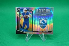 2021 Donruss Optic Legendary Logos Black Pandora SP /25 #12 Justin Herbert CV8