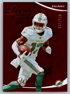 Jaylen Waddle 2023 Panini Prestige Xtra Points Red /599 #182 Miami Dolphins - Picture 1 of 2