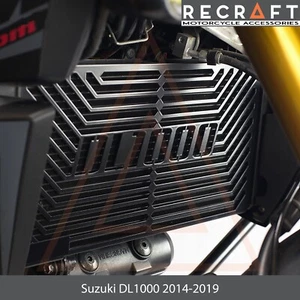 Suzuki DL1000 V-Strom 2013-2019 Radiator Grille Guard Cover Protector  black - Bild 1 von 2