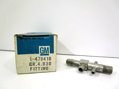 NOS GM 1968-71 PONTIAC LEMANS TRANS AM GTO ACCESORIO DE CARBURADOR DE VACÍO #478416 Foto 1 de 4