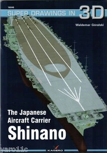 The Japanese Aircraft Carrier SHINANO - Super Drawings in 3D - Kagero ENGLISH - Imagen 1 de 4