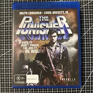 The Punisher 1989 Blu-ray Dolph Lundgren MARVEL rare FREE POST - Picture 1 of 2