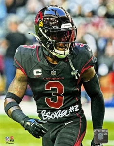 Foto firmada de Cardinals All Pro Safety BUDDA BAKER 8x10 #3 AUTOMÁTICA - - Imagen 1 de 1