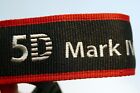 Canon Eos 5D Mark Iv Digital Camera Neck Shoulder Strap Black-Red - Genuine Oem
