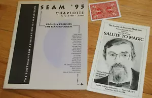 TWO nostalgic souvenir programs S.E.A.M. 1995 and S.A.M, 1986 --TMGS Book-MANIA - Picture 1 of 5