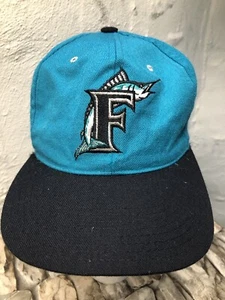 Sombrero de béisbol vintage American Needle AIRHEAD década de 1990 FLORIDA MARLINS ajustado MLB - Imagen 1 de 10