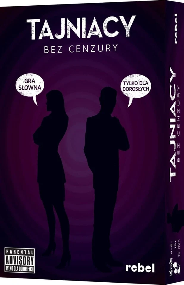 5902650610835 Gra Tajniacy Bez CENZURY Rebel