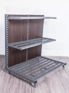 4x Verkaufsregal Rollregal Werkstattregal Kioskregal Supermarkt 138 cm breit - Bild 1 von 6