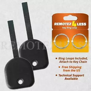 2 Replacement For Chevrolet Camaro Equinox Silverado Suburban Tahoe Hi Sec Key - Picture 1 of 5