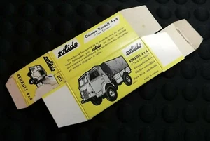 SOLIDO - 203 BOX ORIGINALE CAMION RENAULT 4x4 (modello non presente) - Foto 1 di 4
