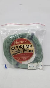 Vintage Herter's Supreme Floating Fly Line with Line Cleaner - Picture 1 of 6