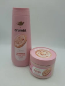 Juego de lavado corporal y exfoliante Dove Crumbl Strawberry Crumb Cake edición limitada - Imagen 1 de 7