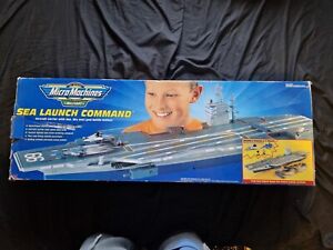 SEA LAUNCH COMMAND Military Micro Machines Playset Vintage 1998 Galoob