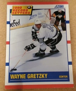  Wayne Gretzky 1990 Score #347 Los Angeles Kings  - Picture 1 of 2