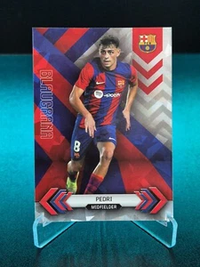 2023-24 TOPPS FC Barcelona Team Set Blaugrana Icy Pedri Card  - Bild 1 von 2