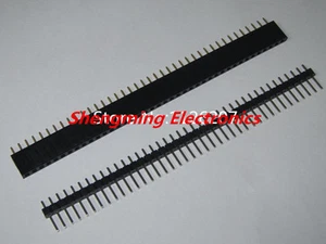 Conector de cabezal de pin 1x40 de 5 países 2,54 mm fila única hembra y macho 10 piezas - Imagen 1 de 1