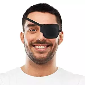 Parche cóncavo para ojos/ranura de espuma-sombras de ojos correa ajustable uso médico lavable - Imagen 1 de 19