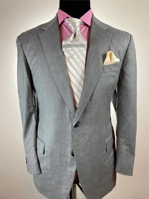 ¡RECIENTE! Chaqueta deportiva Ermenegildo ZEGNA Trofeo "Easy Light" moderna 2Btn 40 R 40R Foto 1 de 4