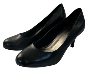 Zapatos de salón Comfort Plus Predications para mujer talla 7W negros de altura media - Imagen 1 de 19