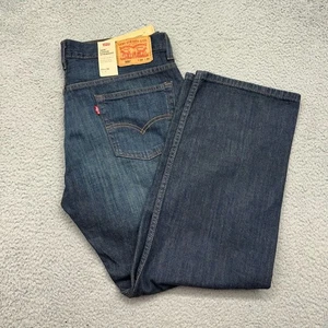 Jeans Levis 569 para hombre talla 34x30 holgados calce recto azules 005690132 S40196 - Imagen 1 de 24