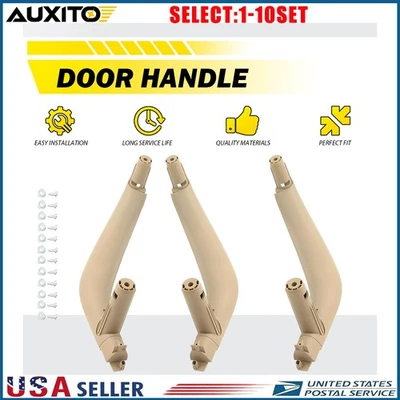 Бежевый чехол на внутреннюю дверную ручку 51417292243 51417292244 для BMW X5 3-30X - Изображение 1 из 4