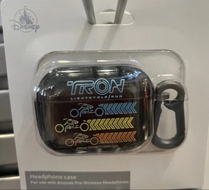 Disney Parks Tron Lightcycle Run Vehicles Headphone Apple AirPod Pro Case New - Picture 1 of 1