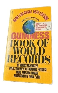 Guinness Book of World Records Colossal 1978 Edition - Imagen 1 de 5