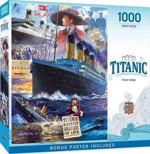 Titanic Collage 1000 piece jigsaw puzzle 680mm x 489mm (60347) - Picture 1 of 1