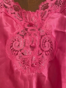 Hot Pink Sexy Nightie Lacy Size 2X - Picture 1 of 9