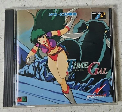 Mega CD Time Gal SEGA Wolf Team región de Japón Foto 1 de 2