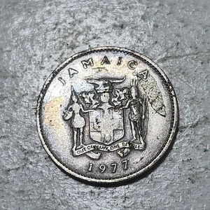 JAMAICA 🇯🇲 TEN (10) CENTS COIN 1977 - Picture 1 of 2