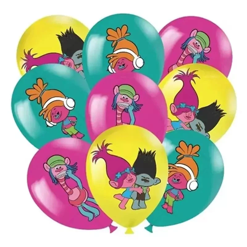 18PCS Trolls Balloon Set Party Supplies Kids Birthday Decoration - image 1 of 1