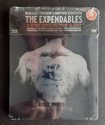 The Expendables - 3 Disc Collector's Edition Blu-Ray Steelbook - Sly Stallone - Image 1 of 3