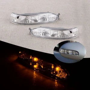 L & R LED Rearview Mirror Turn Signal Light Fit For Benz SL-Class R230 - Picture 1 of 4