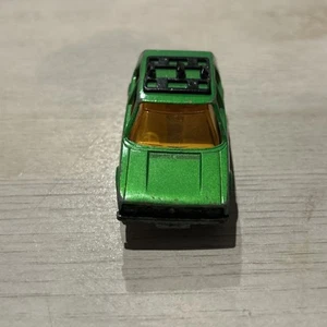 1976 Matchbox Superfast No 7 VW Golf Dark Metalic Lime Black Base England - Picture 1 of 5