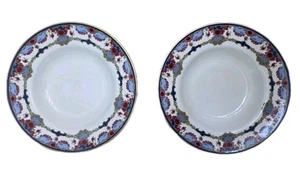 Zwei Royal Doulton Fairmont Empress Hotel 9" Suppenschüsseln mit flachem Rand England - Bild 1 von 5