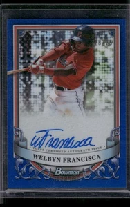 2024 Bowman Sterling Welbyn Francisca Blue Auto /25 - Picture 1 of 2